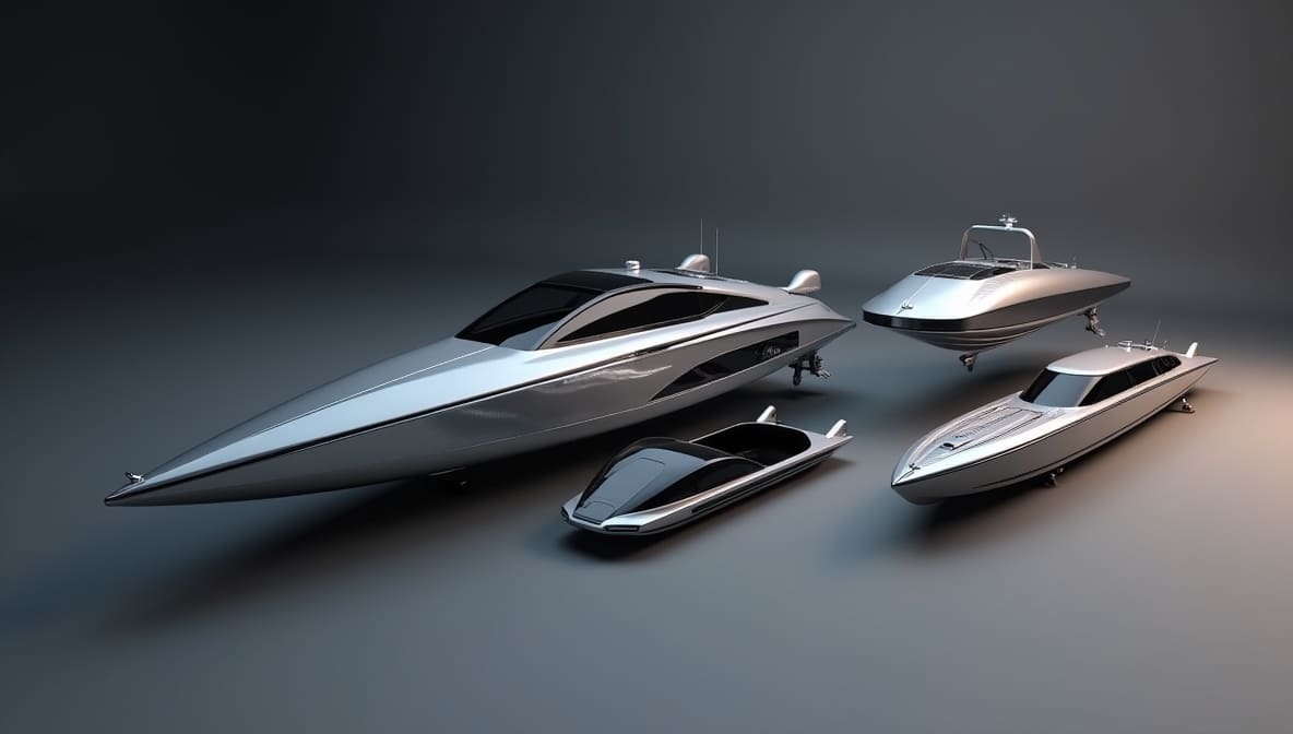 Custom carbon boat parts