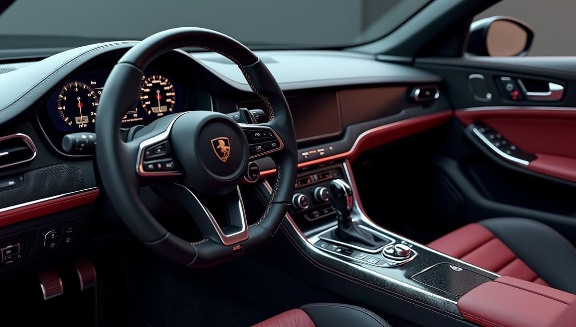 Carbon fiber interior components