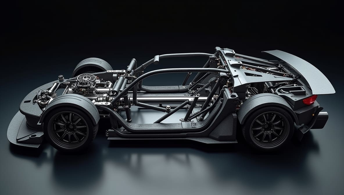 Carbon fiber structural components
